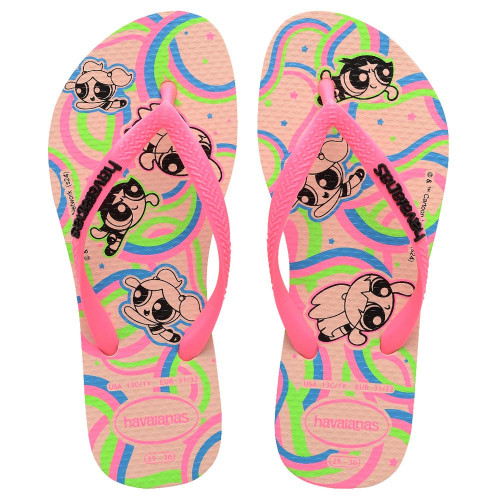Havaianas Slim Powerpuff Girls Flip Flops